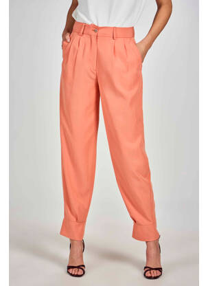 Pantalon chino orange DEUX. BY ELINE DE MUNCK femme