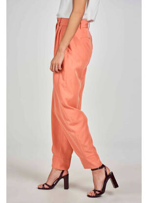 Pantalon chino orange DEUX. BY ELINE DE MUNCK femme