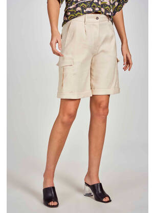 Bermuda beige DEUX. BY ELINE DE MUNCK femme
