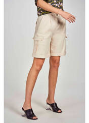 Bermuda beige DEUX. BY ELINE DE MUNCK pour femme seconde vue