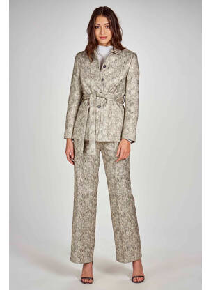 Blazer beige DEUX. BY ELINE DE MUNCK femme