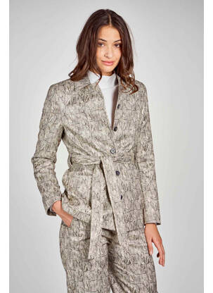 Blazer beige DEUX. BY ELINE DE MUNCK femme