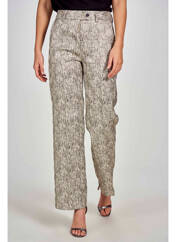 Pantalon droit beige DEUX. BY ELINE DE MUNCK pour femme seconde vue