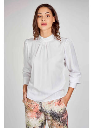 Chemisier blanc DEUX. BY ELINE DE MUNCK femme
