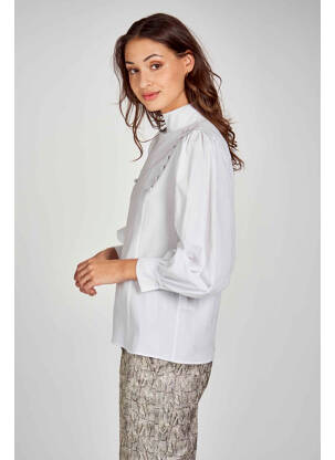 Chemisier blanc DEUX. BY ELINE DE MUNCK femme