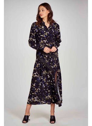 Robe longue noir DEUX. BY ELINE DE MUNCK femme