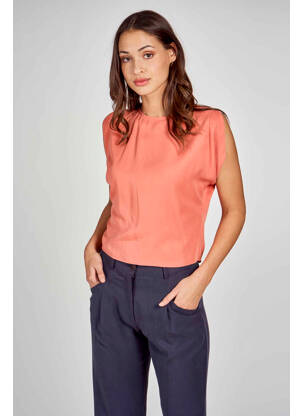 Chemisier orange DEUX. BY ELINE DE MUNCK femme