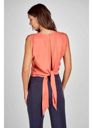 Chemisier orange DEUX. BY ELINE DE MUNCK femme