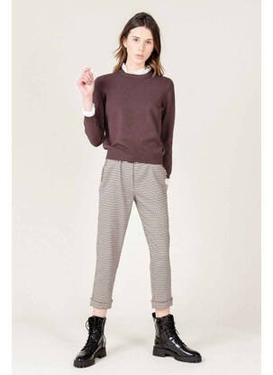 Pull marron MOLLY BRACKEN femme
