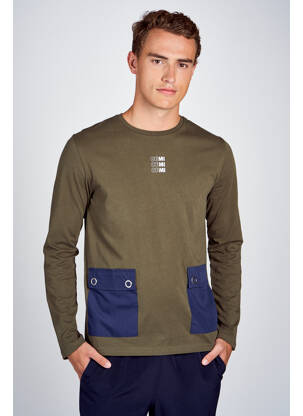 T-shirt vert CEMI homme