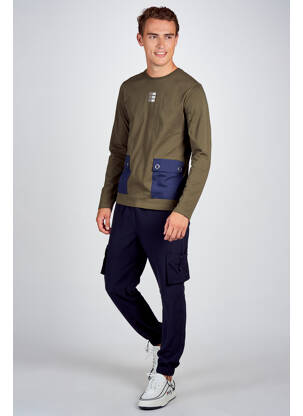 T-shirt vert CEMI homme