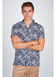 Chemise manches courtes bleu CEMI homme
