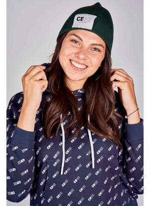 Bonnet vert CEMI femme