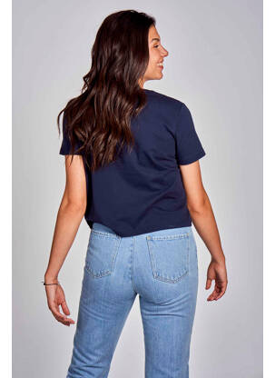 T-shirt bleu CEMI femme