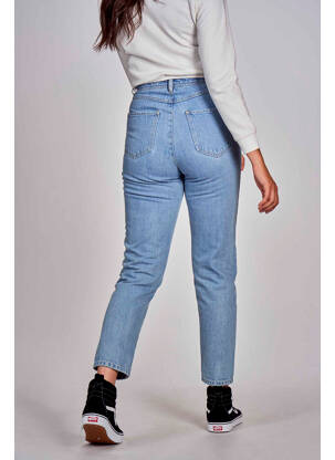 Jean coupe mom bleu CEMI femme