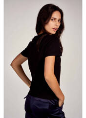 T-shirt noir CEMI pour femme seconde vue
