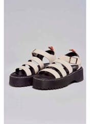 Sandales/Nu pieds blanc CEMI pour femme seconde vue