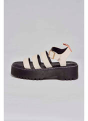 Sandales/Nu pieds blanc CEMI pour femme seconde vue