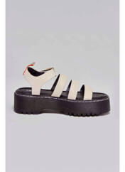 Sandales/Nu pieds blanc CEMI pour femme seconde vue