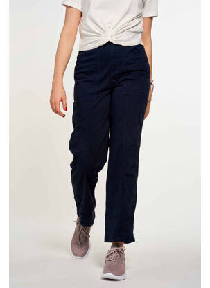 Pantalon cargo bleu CEMI femme