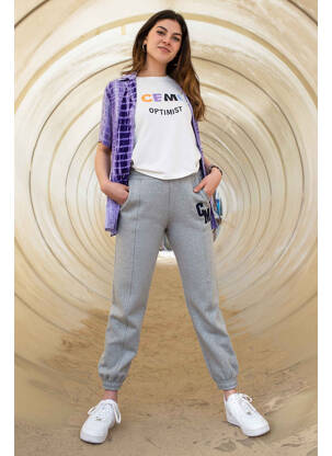 Jogging gris CEMI pour femme