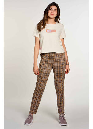 T-shirt beige CEMI femme