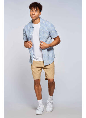 Chemise manches courtes bleu QUIKSILVER homme