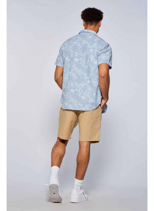 Chemise manches courtes bleu QUIKSILVER homme