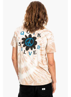 T-shirt beige QUIKSILVER homme