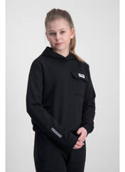 Sweat-shirt à capuche noir FILA pour fille seconde vue