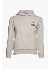 Sweat-shirt à capuche gris FILA fille
