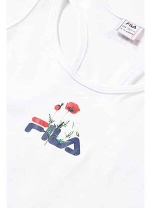 T-shirt blanc FILA fille