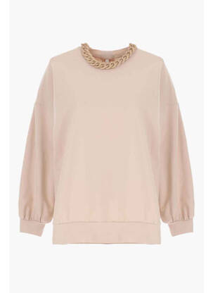 Sweat-shirt beige PLEASE femme