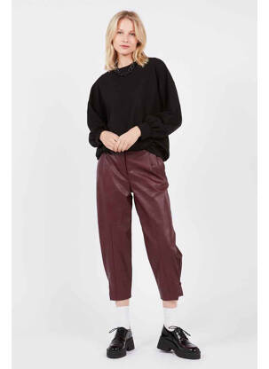 Sweat-shirt noir PLEASE femme