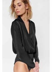 Body lingerie noir LE TEMPS DES CERISES pour femme seconde vue