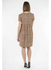 Robe courte beige LE TEMPS DES CERISES pour femme seconde vue