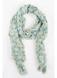 Foulard vert LE TEMPS DES CERISES femme