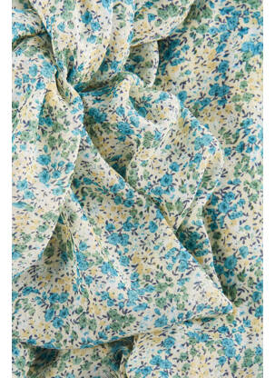 Foulard vert LE TEMPS DES CERISES femme