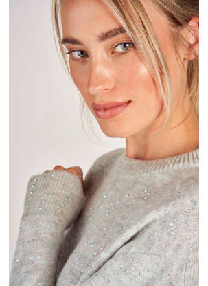 Pull gris FOUDRE BY AURELIE VAN DAELEN femme