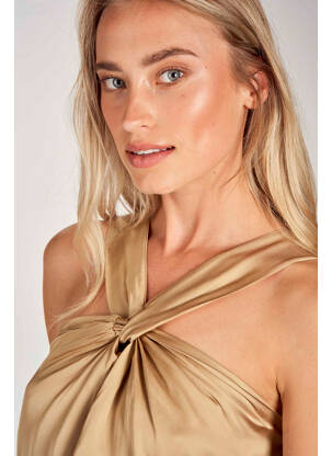 Chemisier beige FOUDRE BY AURELIE VAN DAELEN femme