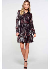Robe courte noir FOUDRE BY AURELIE VAN DAELEN pour femme seconde vue