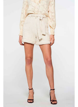 Short beige FOUDRE BY AURELIE VAN DAELEN femme