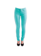 Pantalon slim vert PIECES pour femme seconde vue