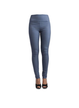 Legging long bleu PIECES pour femme