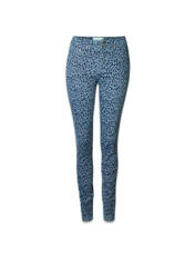 Pantalon slim bleu PIECES pour femme seconde vue