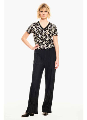 Pantalon flare noir GARCIA femme