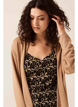 Gilet manches longues or GARCIA femme
