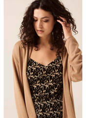 Gilet manches longues or GARCIA pour femme seconde vue