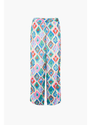 Pantalon flare bleu GOLD & SILVER femme