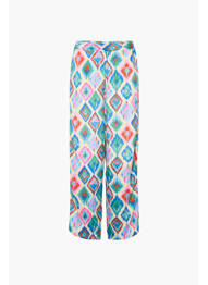 Pantalon flare bleu GOLD & SILVER femme